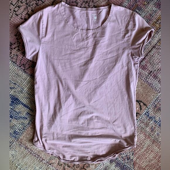 Women's Light purple pink alpha forward Workout tshirt size xs - Picture 1 of 5